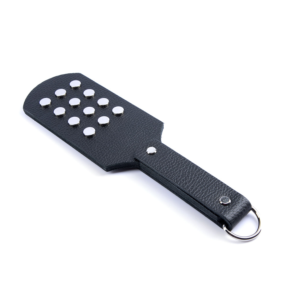 BDSM paddle with rivets