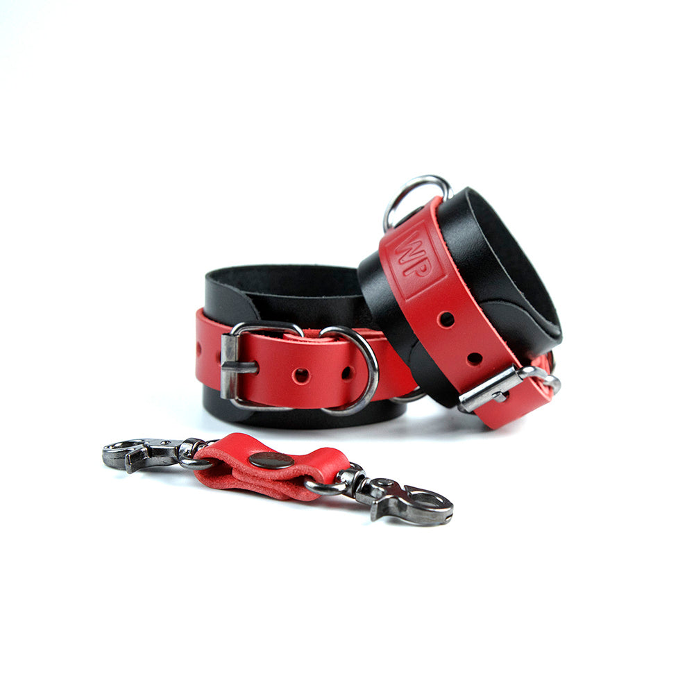 Red and Black handcuffs