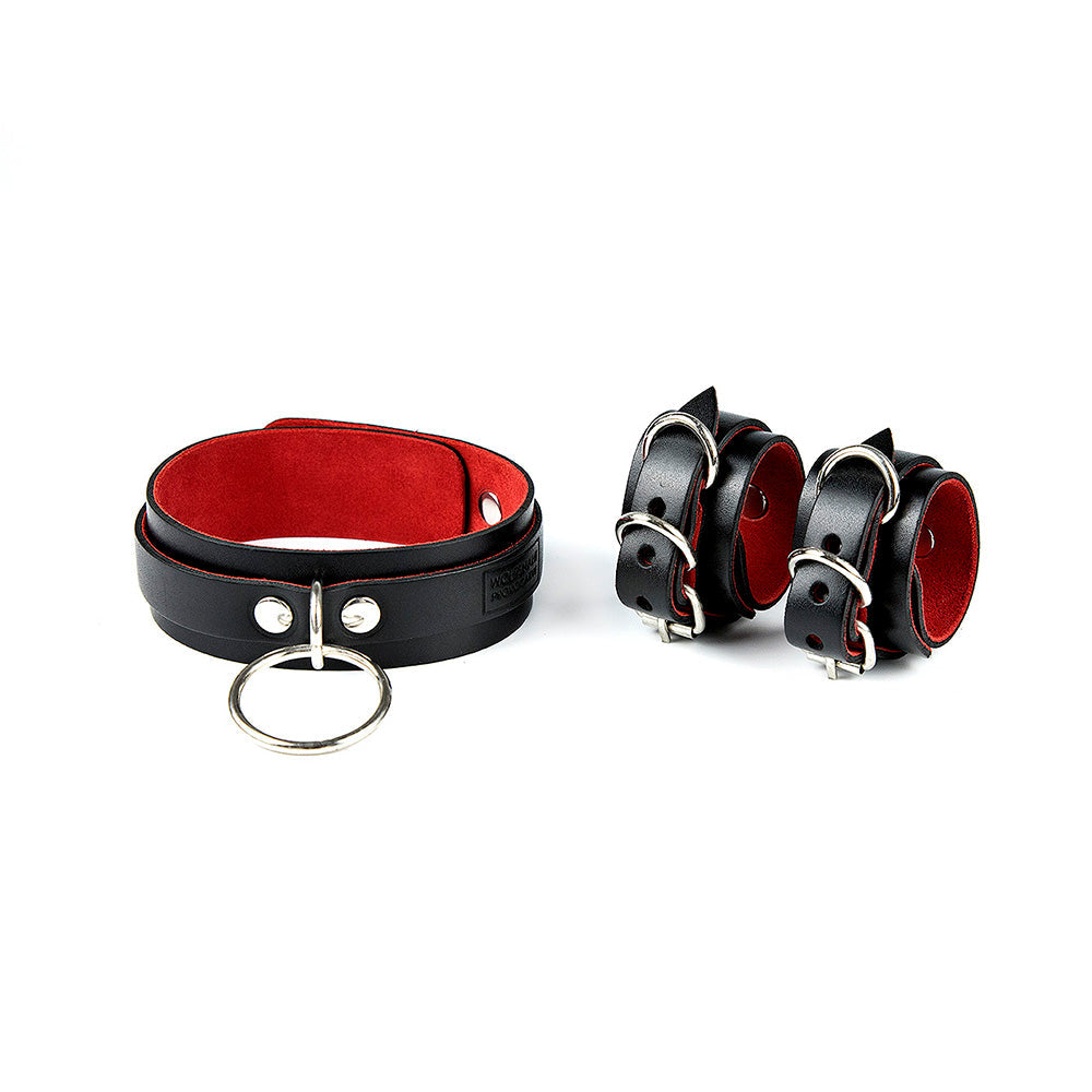 Leather Bondage set 