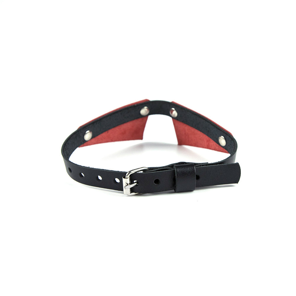 leather choker