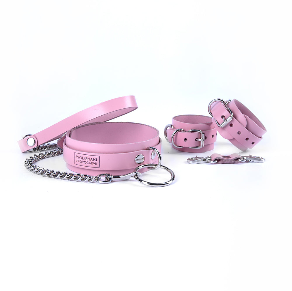 Pink bondage set